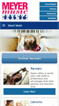 Mobile Screenshot of meyer-music.net
